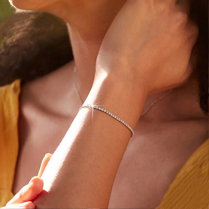 Never Basic Tennis Bracelet